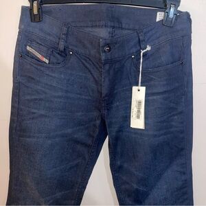 Diesel Women’s Deep Indigo Slim Bootcut Jeans